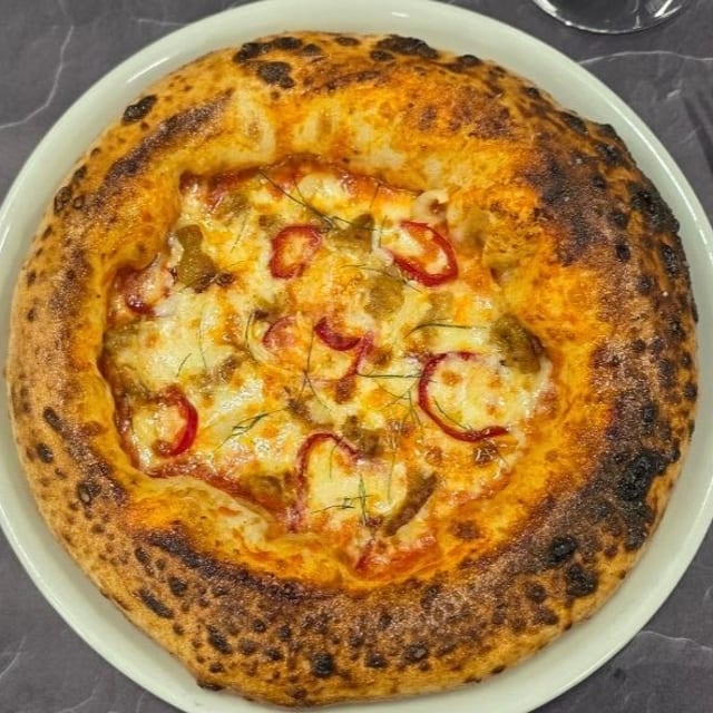 Italian Sausage & Fennel Pizza.