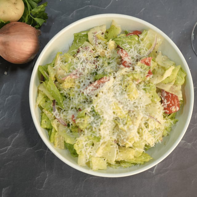 Granos' Chopped Salad.