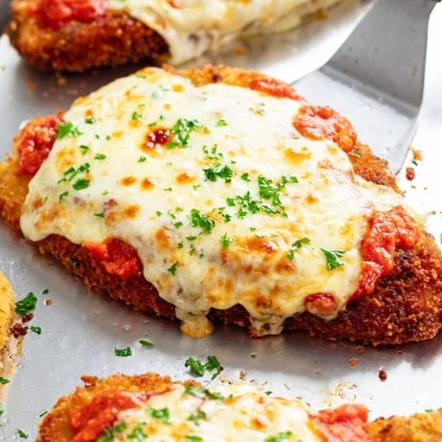 Chicken Parmigiana.